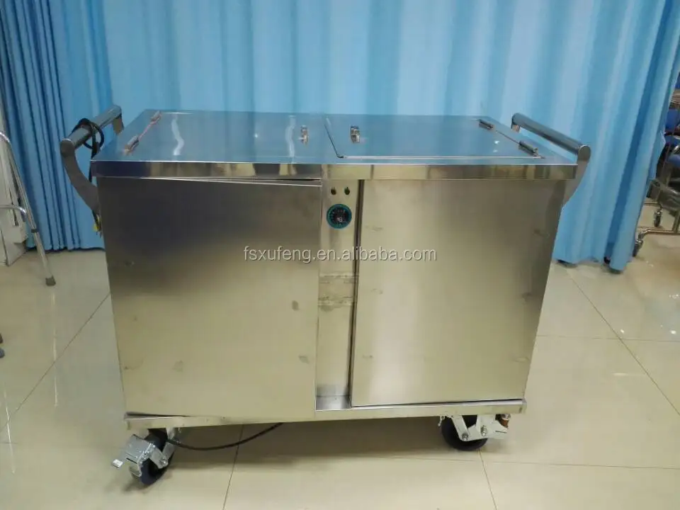 Xf6792 304 Stainless Steel Food Warmer Hospital Food Trolleys Buy Hot