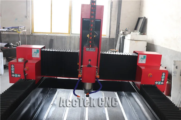 China AccTek brand 9015 size stone  marble cnc engraving machine price