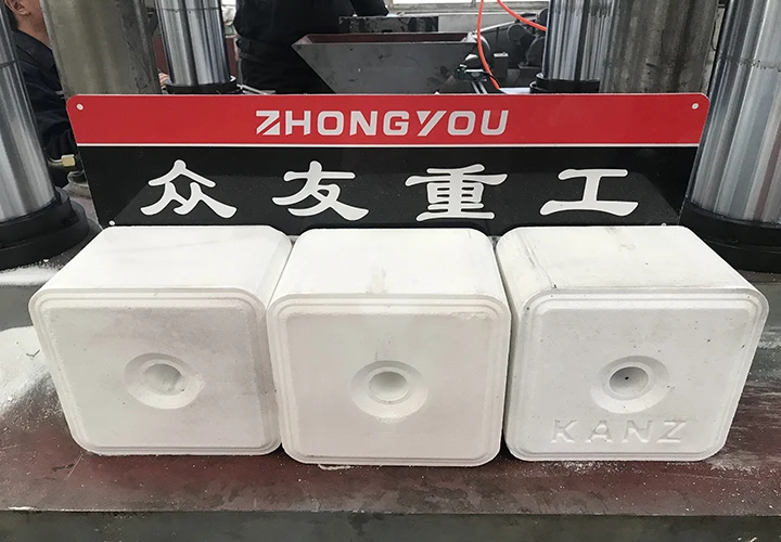 Zhongyou brand mineral salt lick block making machine for 5kg 10kg