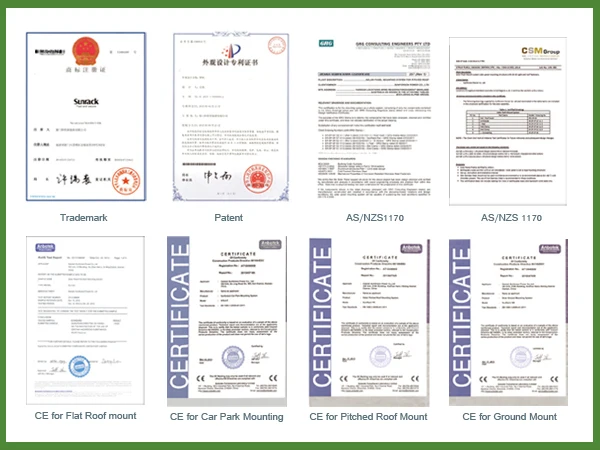 Sunforson certification.jpg