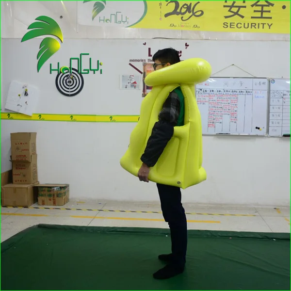 Water Pool Toys Inflatable Adult Swim Vest / Hongyi Pvc Swimsuit ...