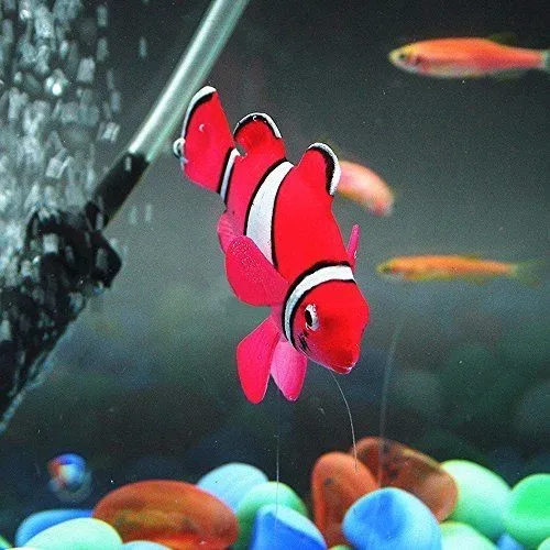 thumbnail image 2 of 4Pcs Silicone Artificial Clownfish Set, Harmless Aquarium 2 of 10