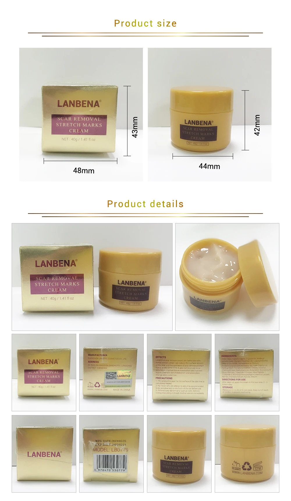 lanbena for stretch marks