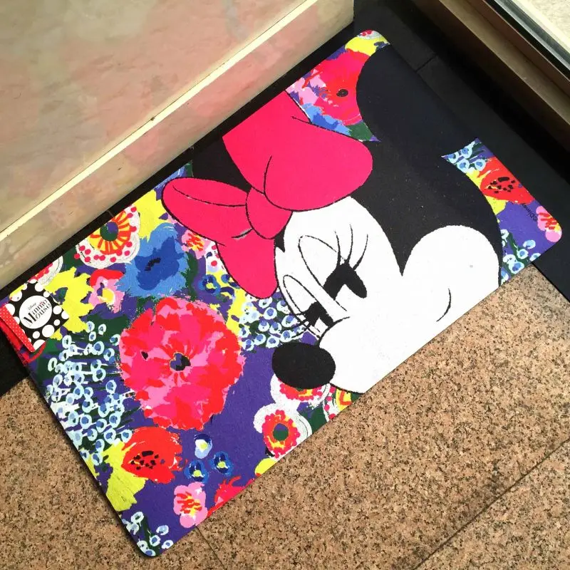 Minnie Maus Cartoon Charakter Teppich Fur Tur Boden Buy Cartoon