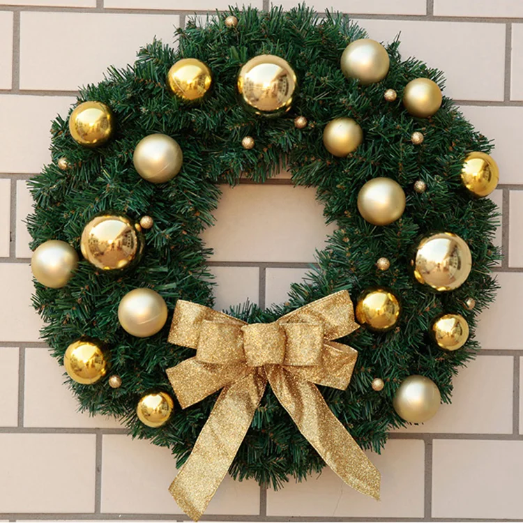 Wholesale Artificial Christmas Ball Wreaths Christmas Garland Buy