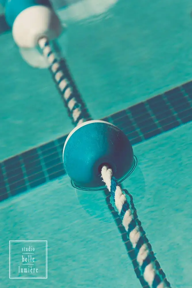 swimming lane ropes