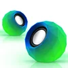 Laptop Computer USB Speaker with Breathing Light Mini LED Loudspeaker