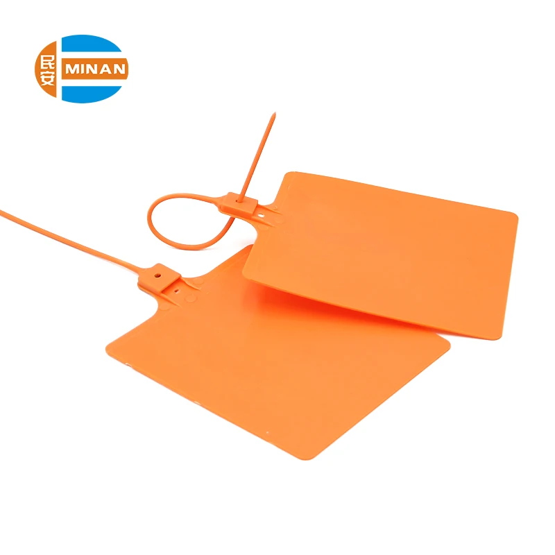 MA - PS 6018 wholesale adjustable indicative disposable Plastic Seal with logo