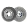 Coarse Bench Grinder Wire Wheel Brush, 6-Inch, 0.2mm Stainless steel wire, Wide Face Coarse 20mm and 32mm Arbor hole