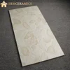 3D Flower Pattern 30x60 Matt Beige Color Ceramic Wall Shower Tile for Bathroom and Kitchen
