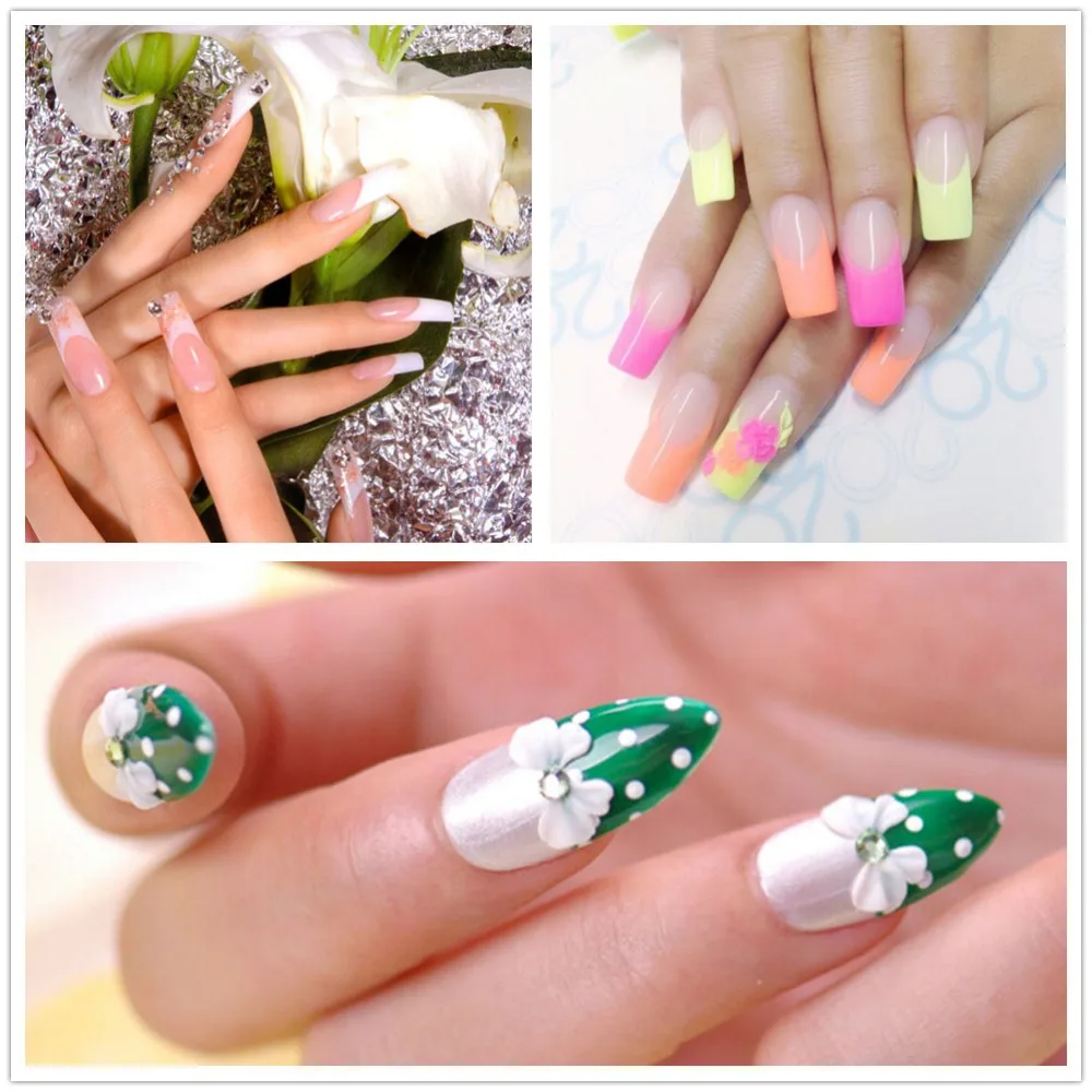 Aliexpress Canni Full Set Color Choice Gel Solid Pure Gel Nails Extension Manicure