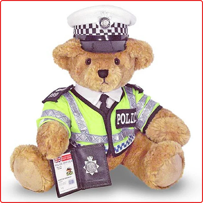 policeman teddy bear