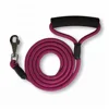 Free Shipping 6 FT Reflective Nylon Braid Pet Dog Rope Lead Leash With Soft Handle