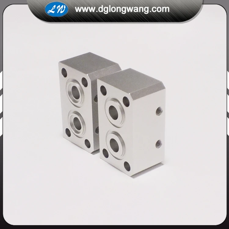 Oem Customized Cnc Milling Service 7075 T6 Aluminum Block For Guide Gas