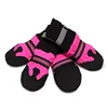 Reflective function pet long boots non-slip comfortable soft dog shoes