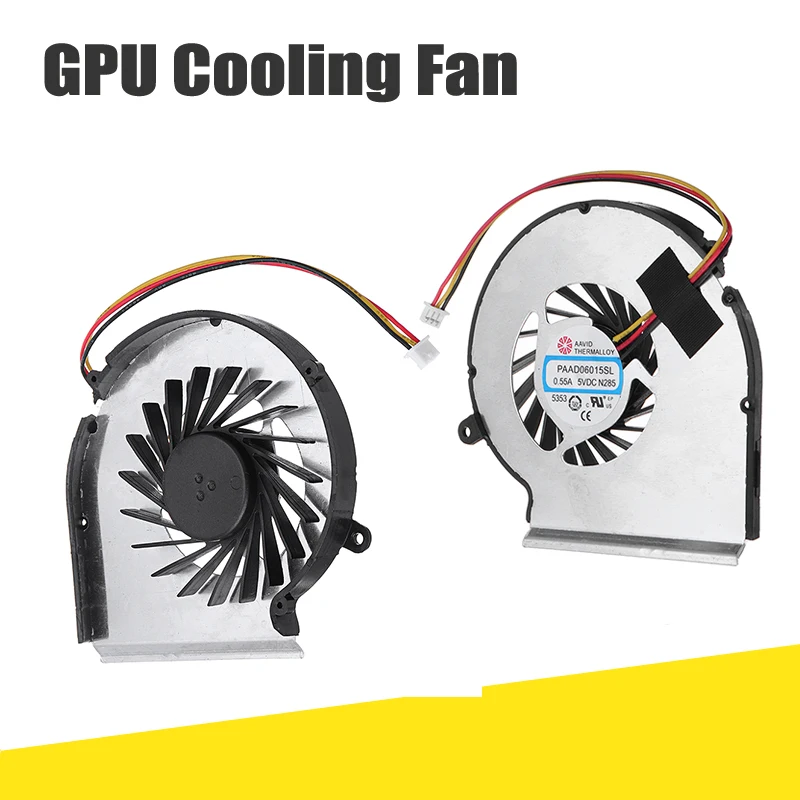 PAAD06015SL BAY Direct Laptop GPU Cooling Fan 3-Wire for MSI GE62 GE72 PE60 PE70 GL62 GL72 Compatible Part Number NOT CPU Fan!!! 