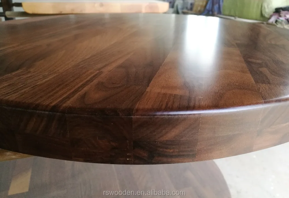 Hardwood Table Top /black Walnut Table Top/ Restaurant Dining Table Top