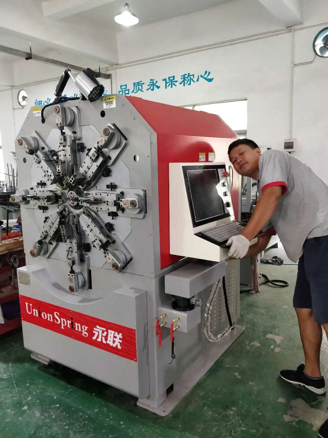3D CNC Compression Spring Forming Machine