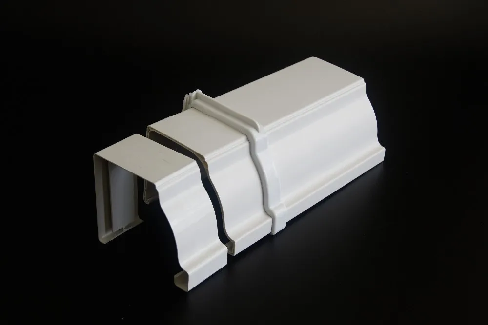 Other Plastic Building Materials Used Rain Gutters For Sale,5 Inch Pvc