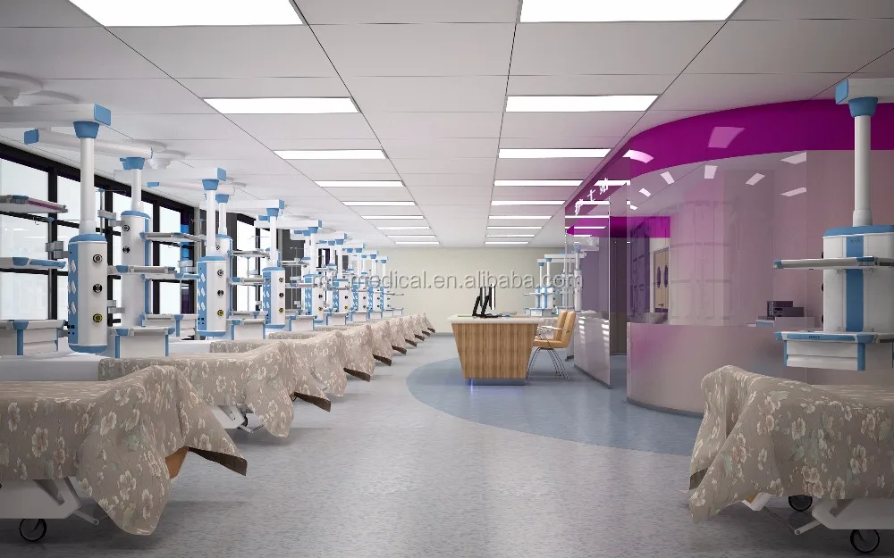 ABCDEF CB-88A CE&ISO Approval NICU Room Ceiling Bridge Price