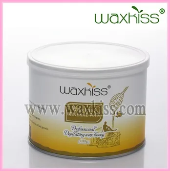 Hot Sell 400g Canned Soft Wax Honey Hair Removal Wax For Beauty