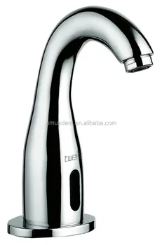 Automatic Sensor Touchless Bathroom Sink Faucet With Hole Cover Deck Automatic Sensor Touchless Bathroom Sink Faucet With Hole Cover Deck Plate Br Chrome Finish