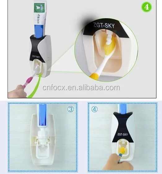 Dispensador Automático De Dentífrico Para Perezosos Dispensador Automático De Dentífrico Para Perezosos