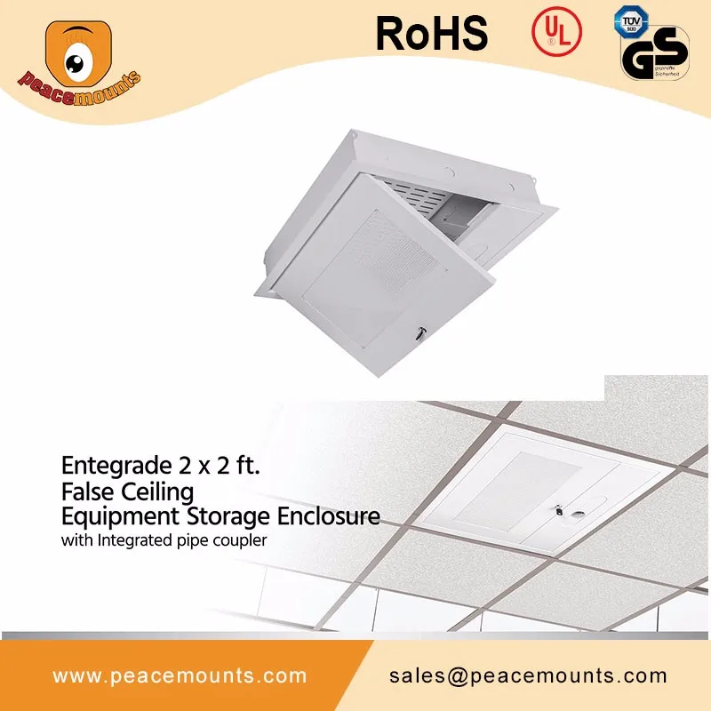 Extension Arm Security Retractable Projector Ceiling Mount Locking