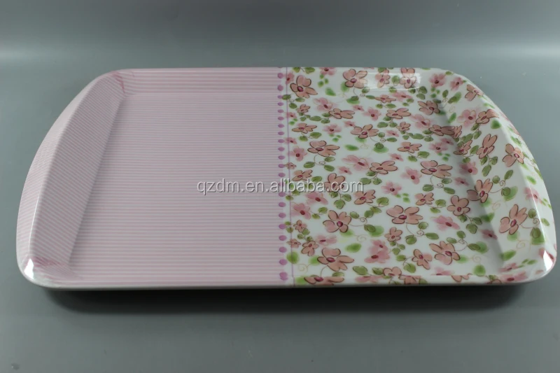 Handles plastic wholesale serving tray