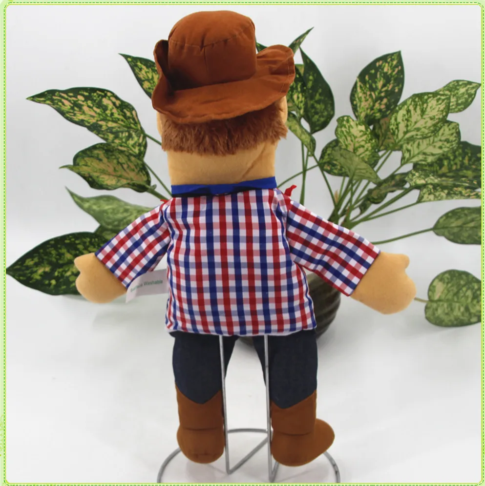 Custom Fashion Stuffed Cowboy Plush Hand Puppet Doll Toy - Buy Custom ...