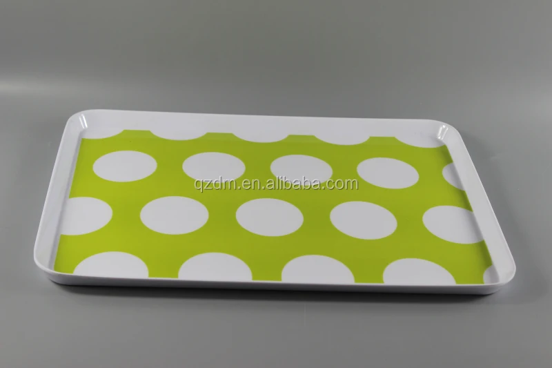17-15-13inch Melamine square tray rectangle tray straight flange tray
