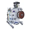 YS-130 Semi Automatic Adhesive Sticker Labeler Machine PET Round Jars Double Side Labeling Machine with Date Coding Printer