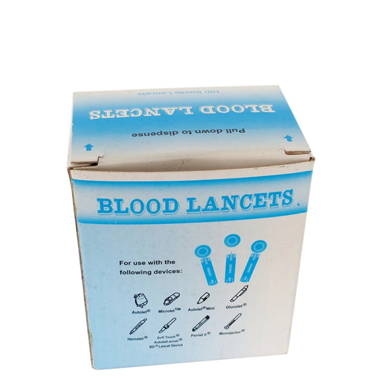 32g single use disposable blood lancet needle  device