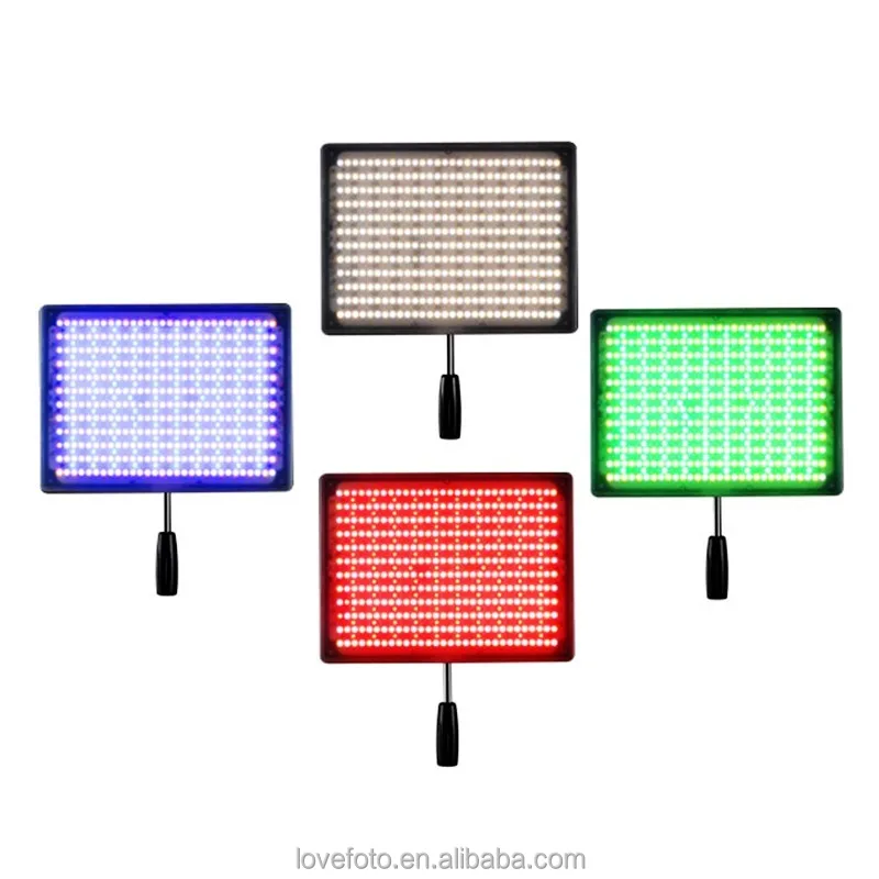 in Stock ! NEW YONGNUO YN600 RGB LED Video Light Panel with Wireless Bluetooth Remote
