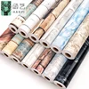Factory supply 3d wall paper rolls home decoration brick stone designs pvc self adhesive wallpaper