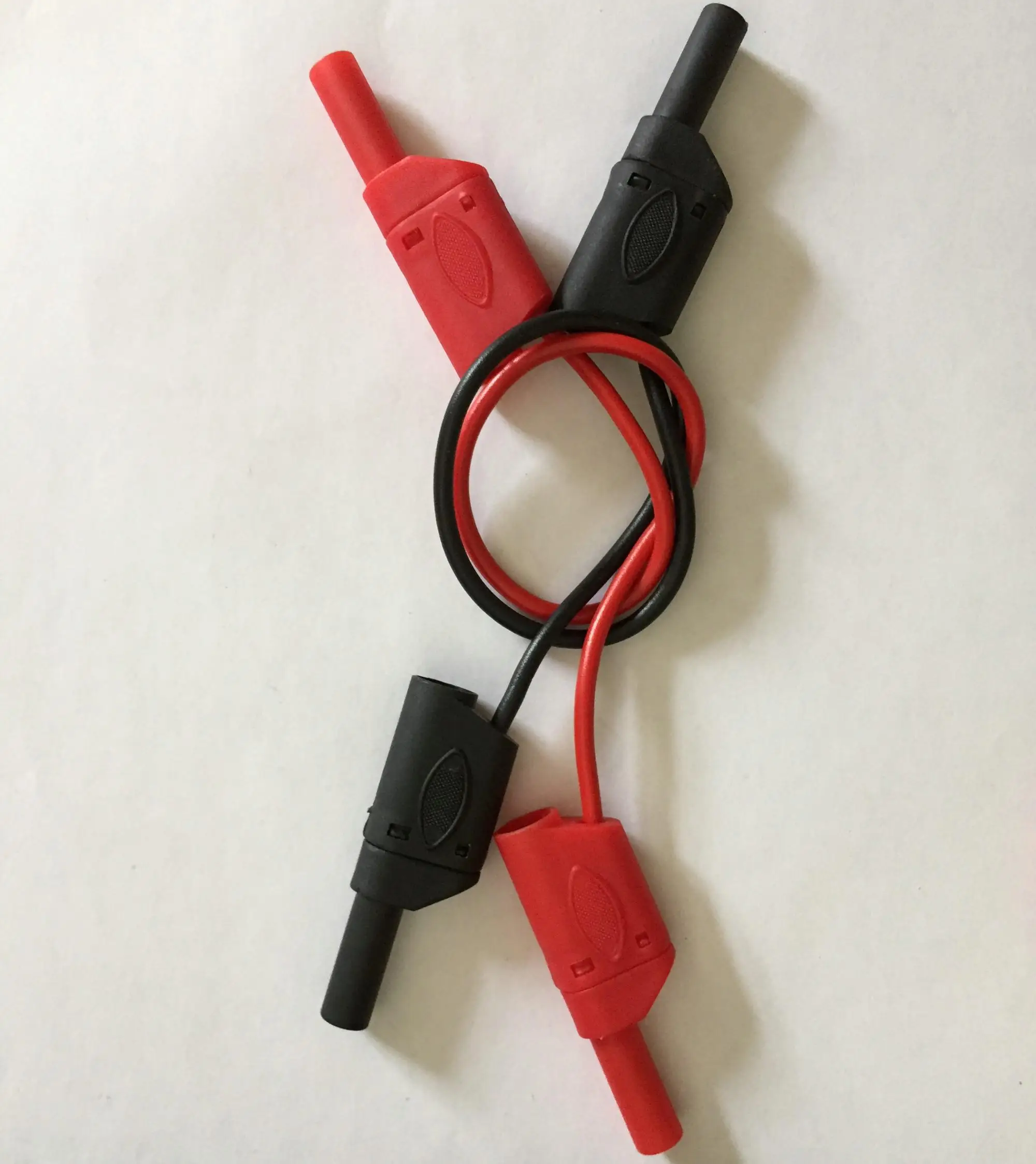 Details about   4mm Banana Shrouded Socket plug Binding Post Connector Insulated Safety Lead End 
