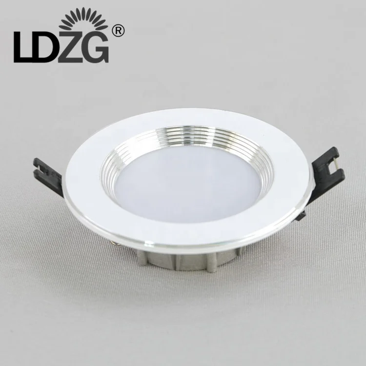 Most powerful aluminum housing recessed SMD housing downlights reflectors 3w 5W 7w led downlight 100mm cut out