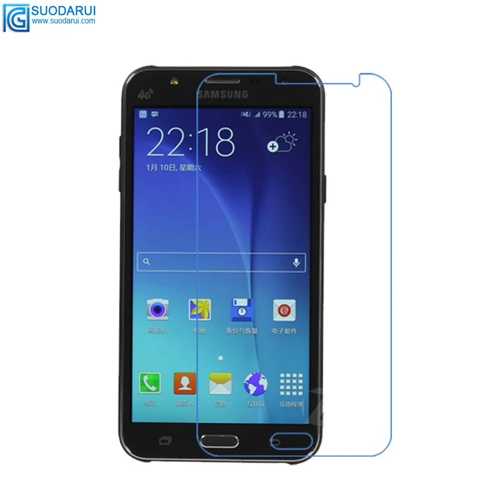 Tempered Glass Screen Protector for Samsung Galaxy J7 J7 2017 J7 DUO 9H 2.5D 0.26mm HD Transparent Film