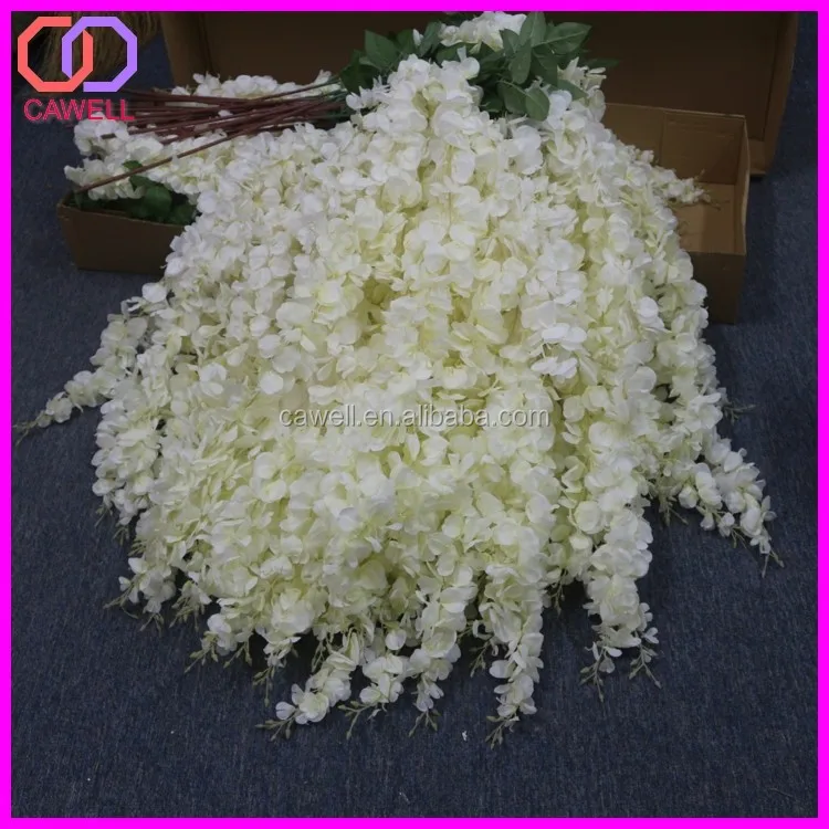 Wholesale Artificial Flowers Silk White Wisteria Buy White Wisteria