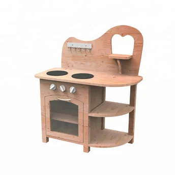 wooden outdoor play kitchen