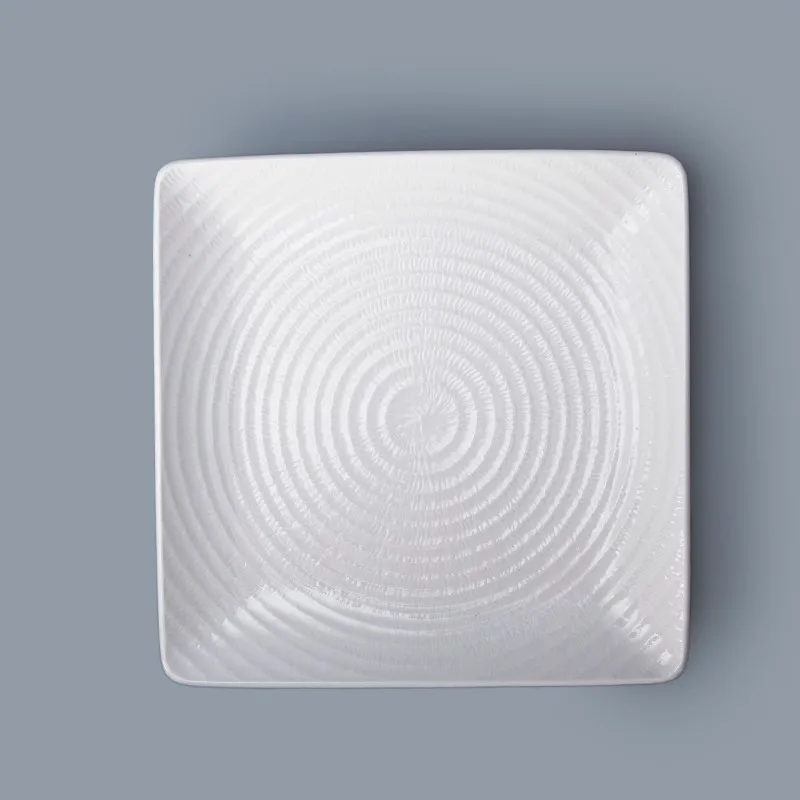 product-Two Eight-hotel restaurant crockery tableware square restaurant plates-img