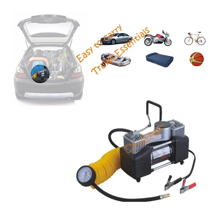 150psi Electric Balloon 12v Air Compressor Car Use Automatic Digital