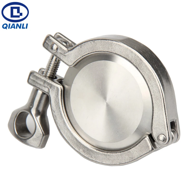 TriClamp Stainless Steel Blind Cap 