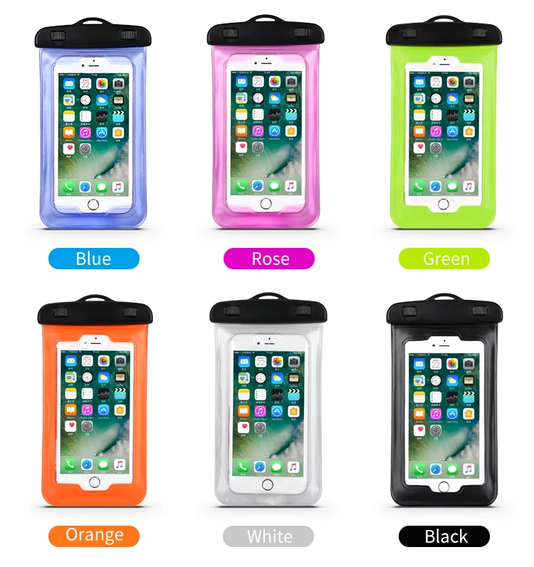 Best Quality 2017 Universal Waterproof Case Phone Pouch Waterproof Laundry Bag Pvc Mobile Waterproof Cell Phone Bag