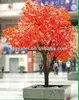 factory direct wholesale artificial maple tree with red leaves/red maple tree