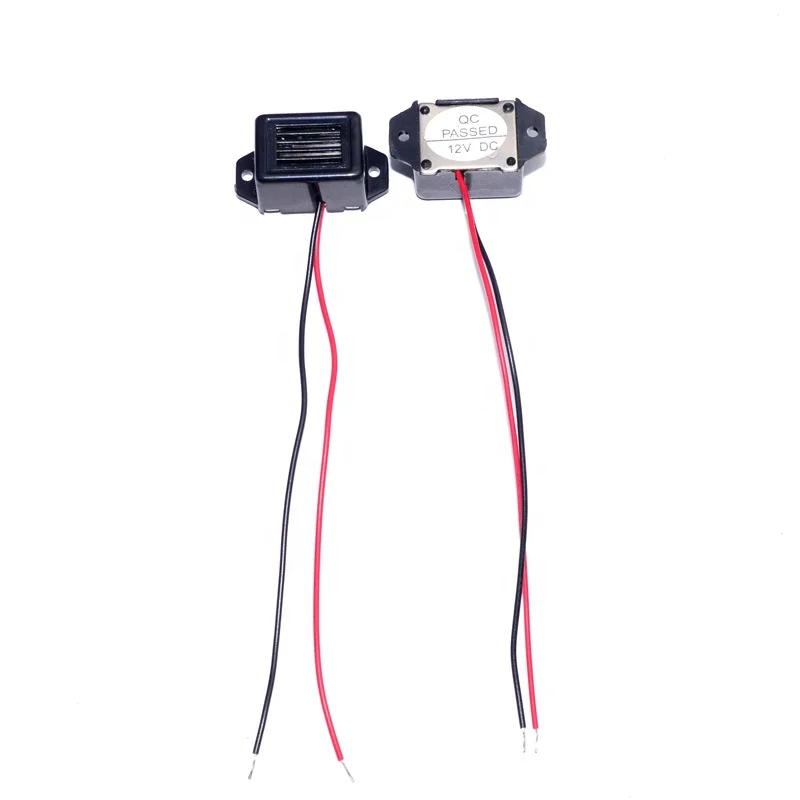 tatoko Mini Buzzers with Leads Mechanical Buzzer 6V 400Hz Morse Code Mechanical Electronic Components 5PCS 