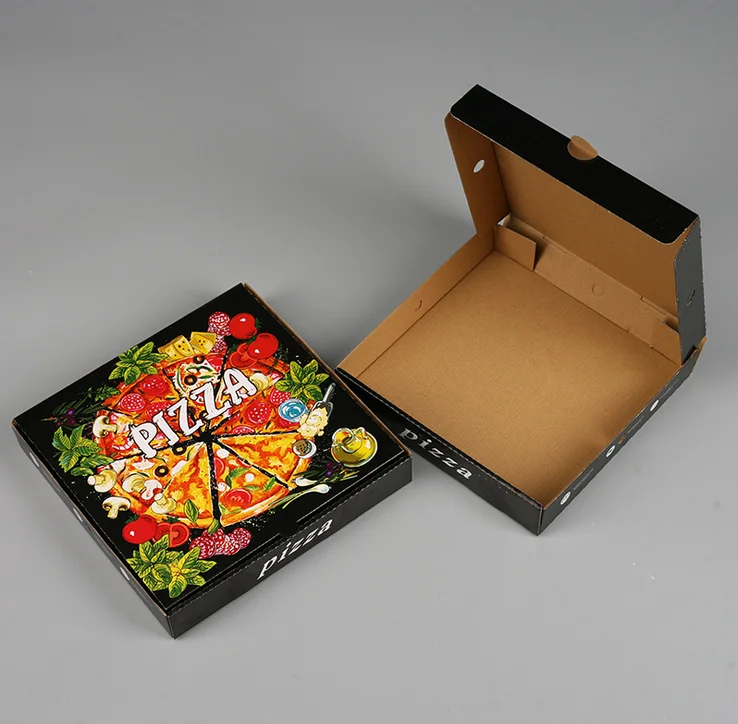 Wholesale Black Pizza Boxes With Custom Logo Buy Custom Pizza Boxes