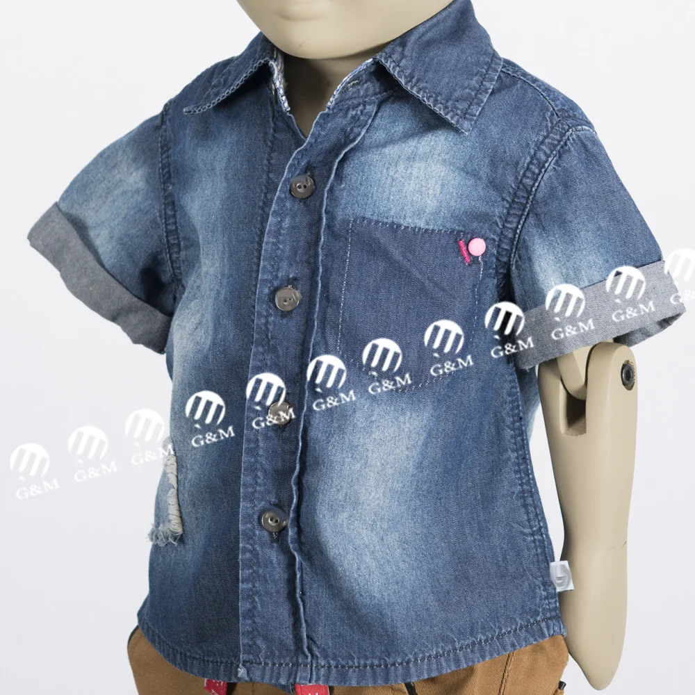 denim shirt for baby boy