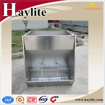 Five Holes Stainless Steel Double Side Pig Feeder Buy Feeder