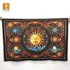 TJ Custom outside wall hang polyester flags christmas decoration banners